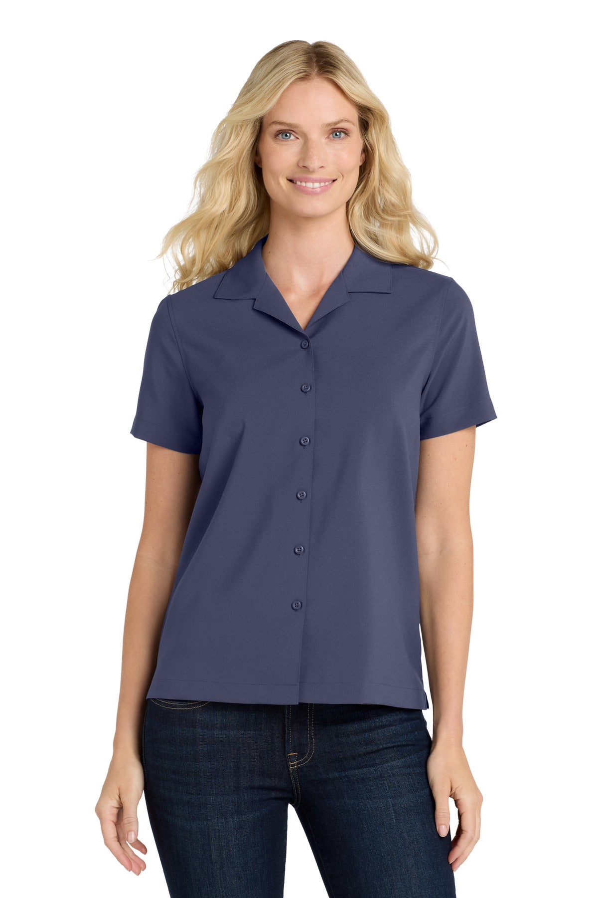 Port Authority ® Women's Short Sleeve Performance Staff Shirt LW400
