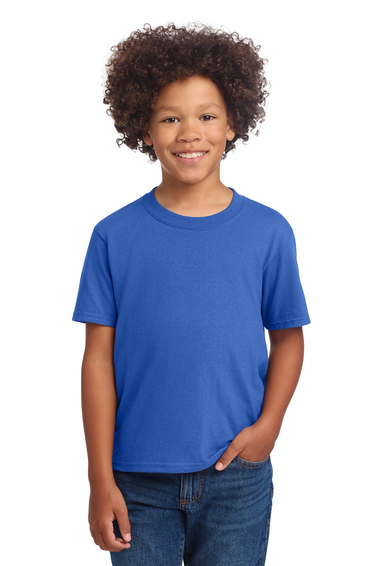 Port & Co ® Youth Core Cotton DTG Tee PC54YDTG