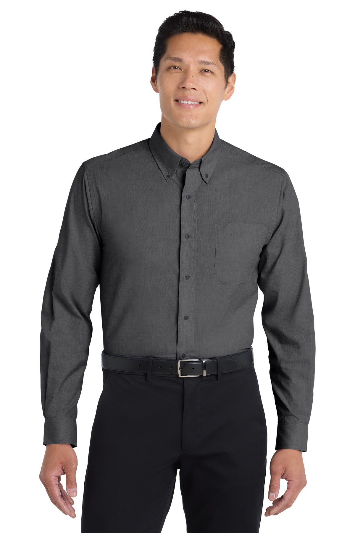 Port Authority ® Tall Crosshatch Easy Care Shirt. TLS640
