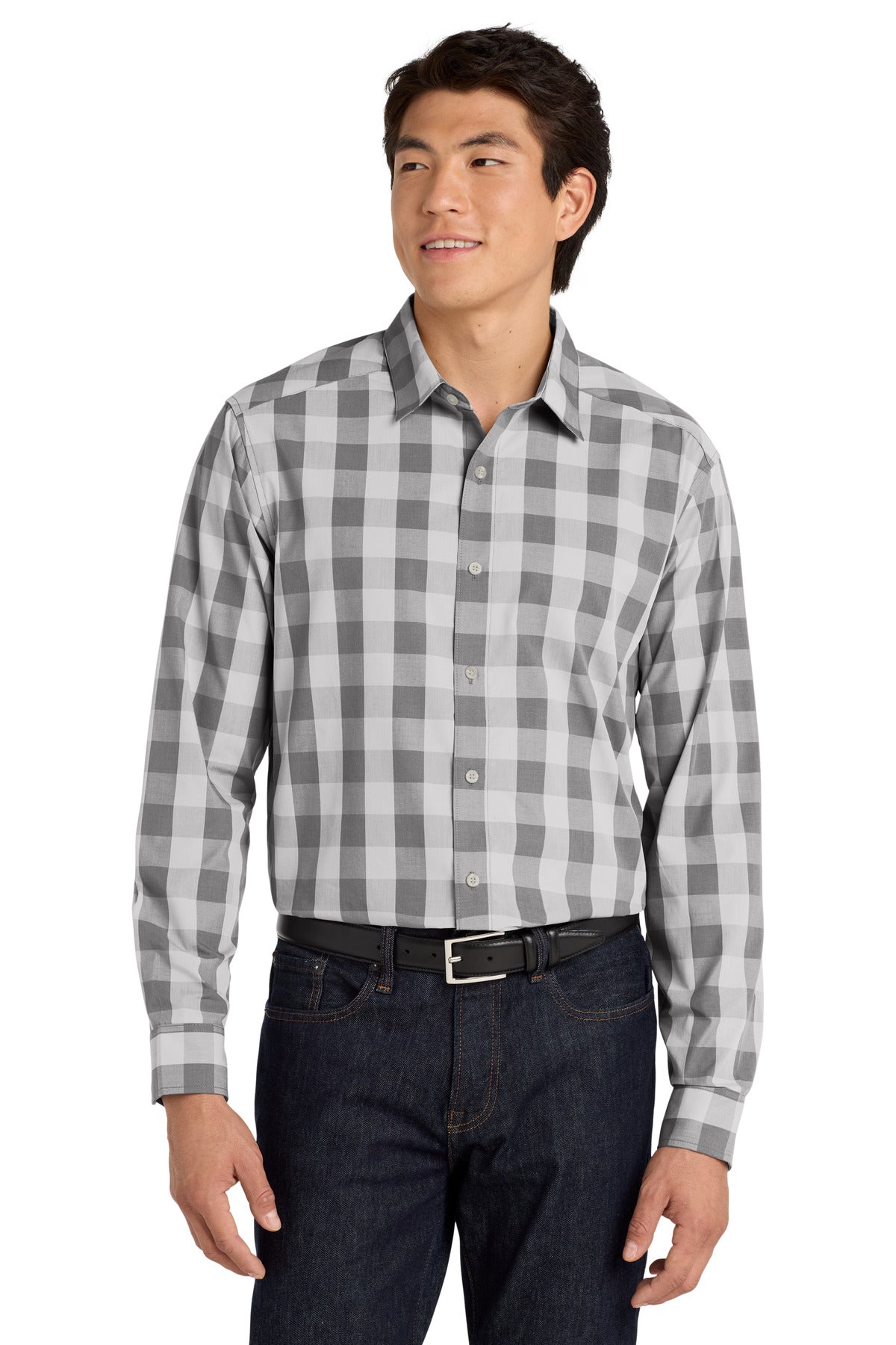 Port Authority ® Everyday Plaid Shirt. W670