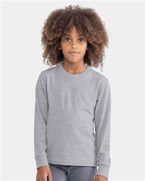 Youth Cotton Long Sleeve Tee