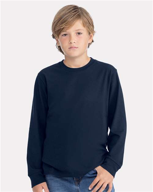 Youth Cotton Long Sleeve Tee