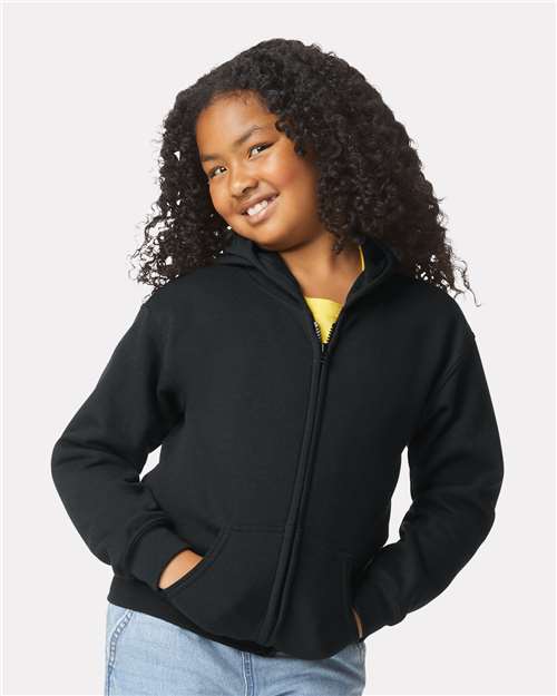 Youth Heavy Blend™ Full-Zip Hooded Sweatshirt
