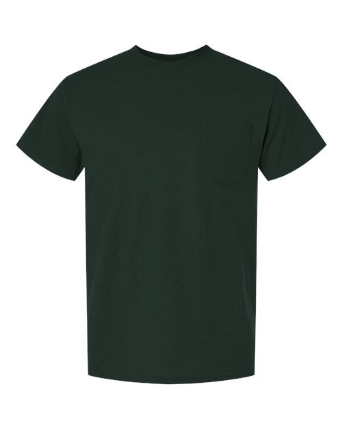 Unisex DryBlend® Pocket T-Shirt