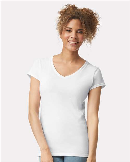 Women's Softstyle® V-Neck T-Shirt