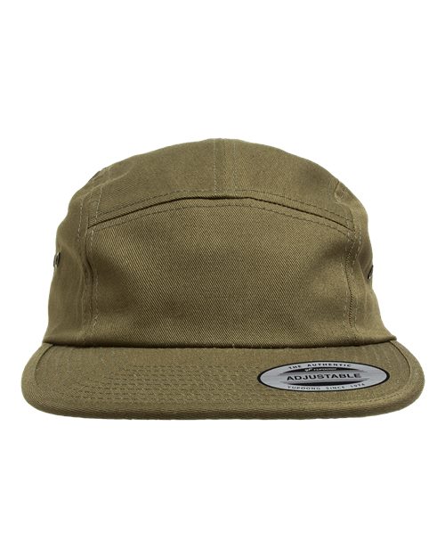 Classic Jockey Flat Bill Cap