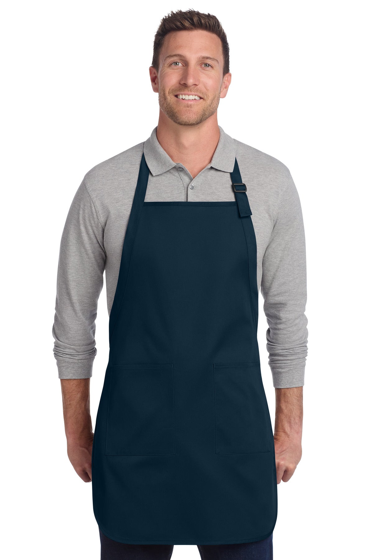 Port Authority  ®  Full-Length Two-Pocket Bib Apron. A600