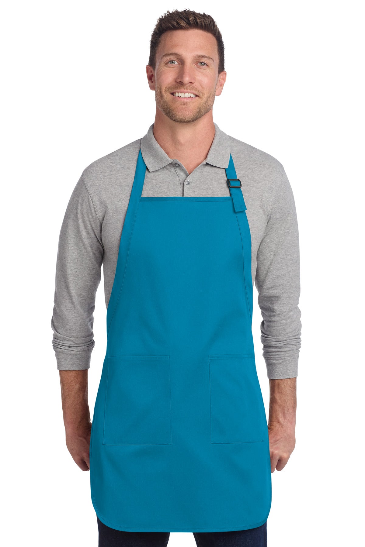 Port Authority  ®  Full-Length Two-Pocket Bib Apron. A600