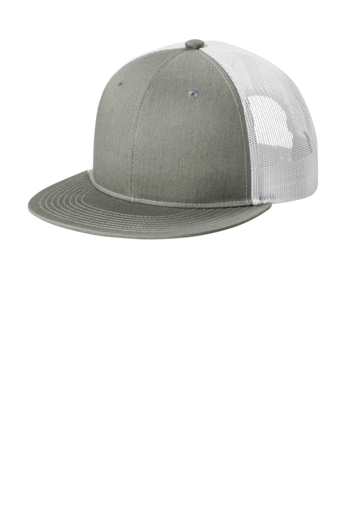 Port Authority ®  Snapback Flat Bill Trucker Cap C407