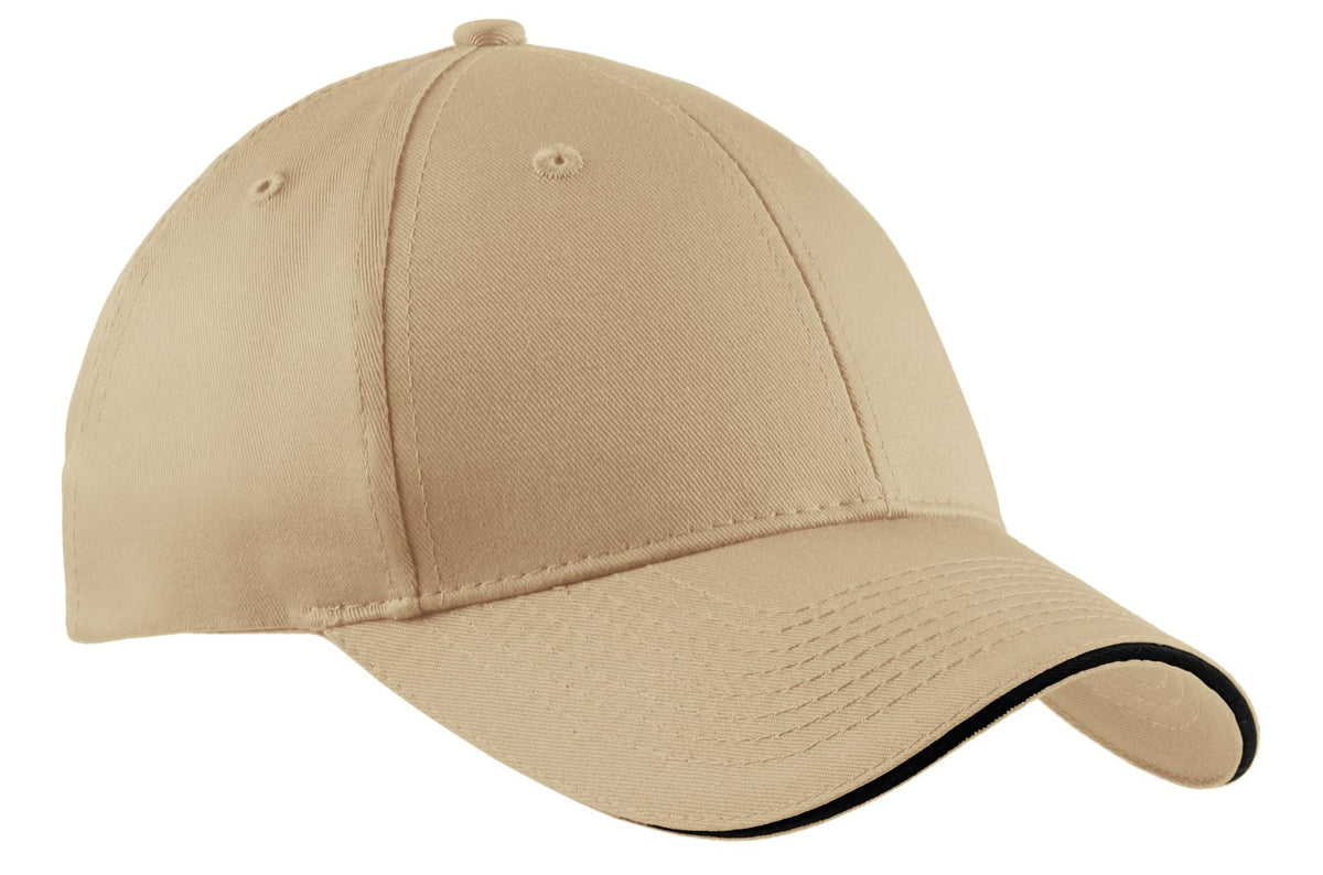 Port Authority ®  Cotton Twill Sandwich Bill Cap.  CP85
