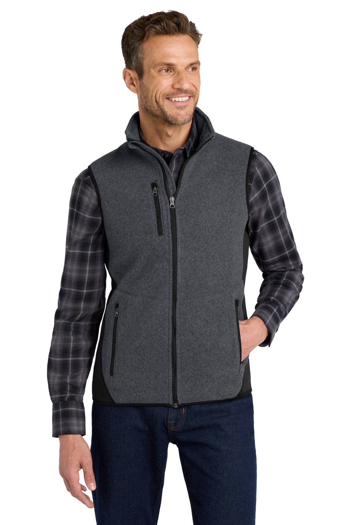 Port Authority ®  R-Tek ®  Pro Fleece Full-Zip Vest. F228