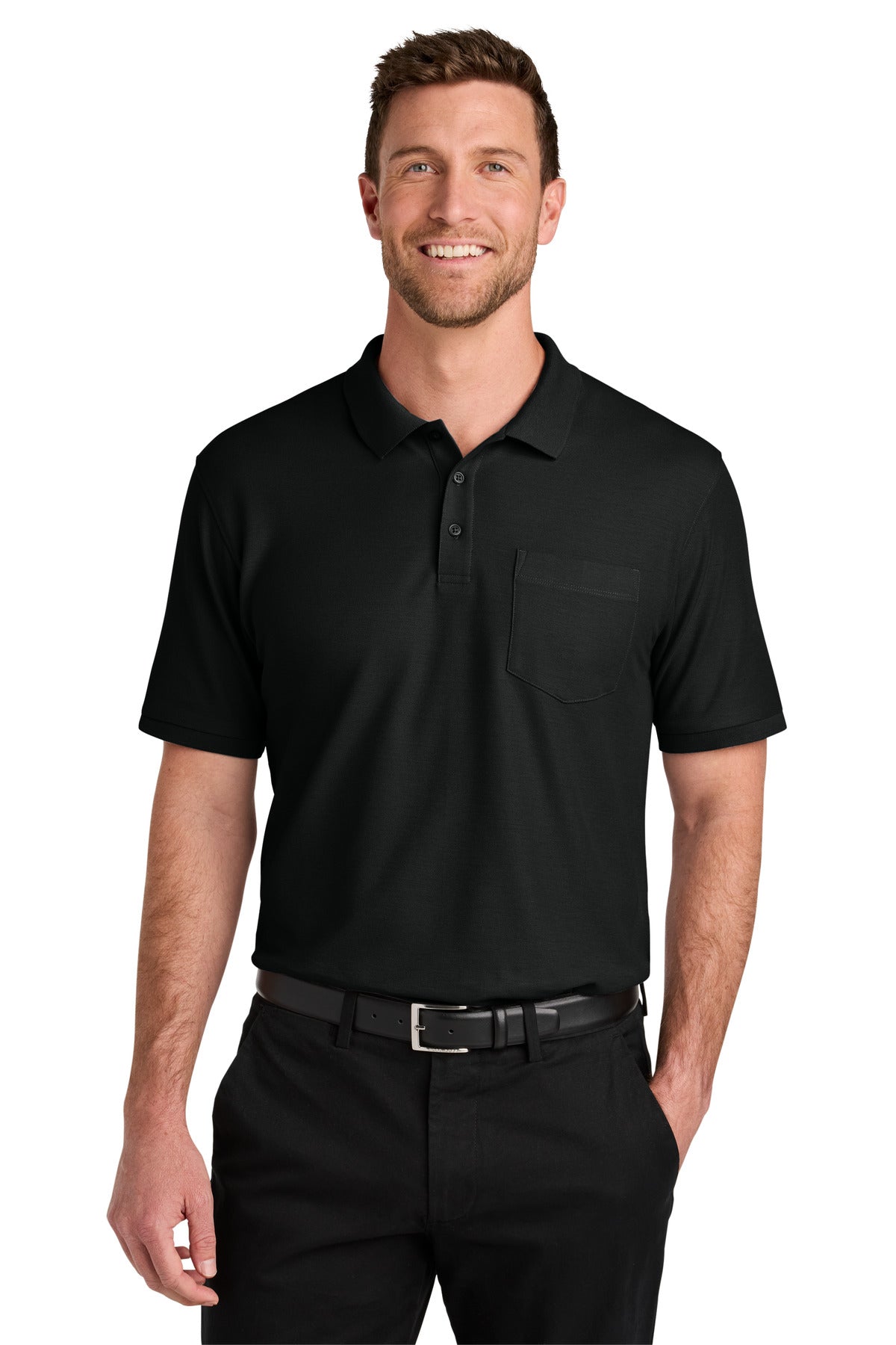 Port Authority ®  Wearever Signature Pique Pocket Polo K200P
