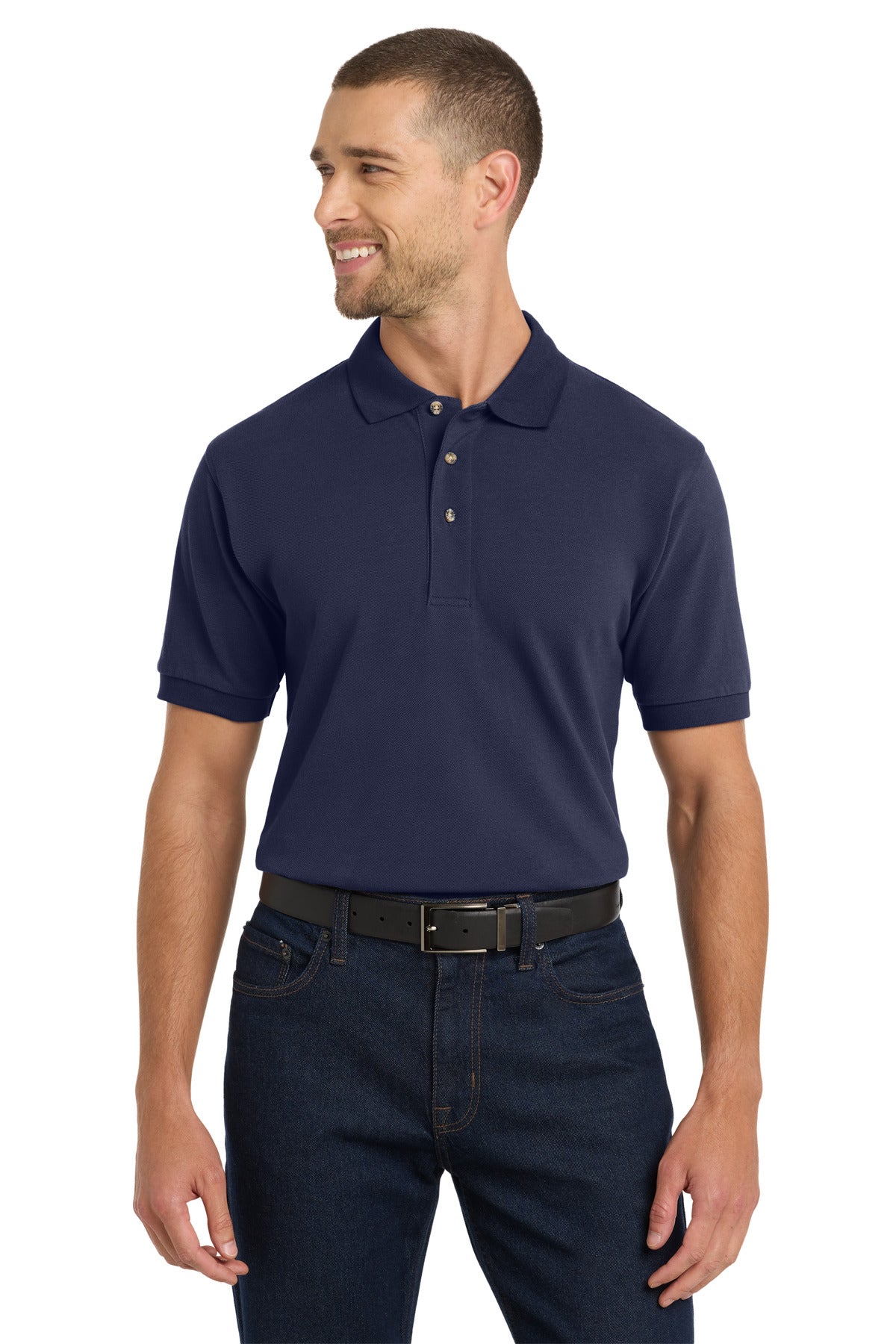 Port Authority ®  Heavyweight Cotton Pique Polo.  K420
