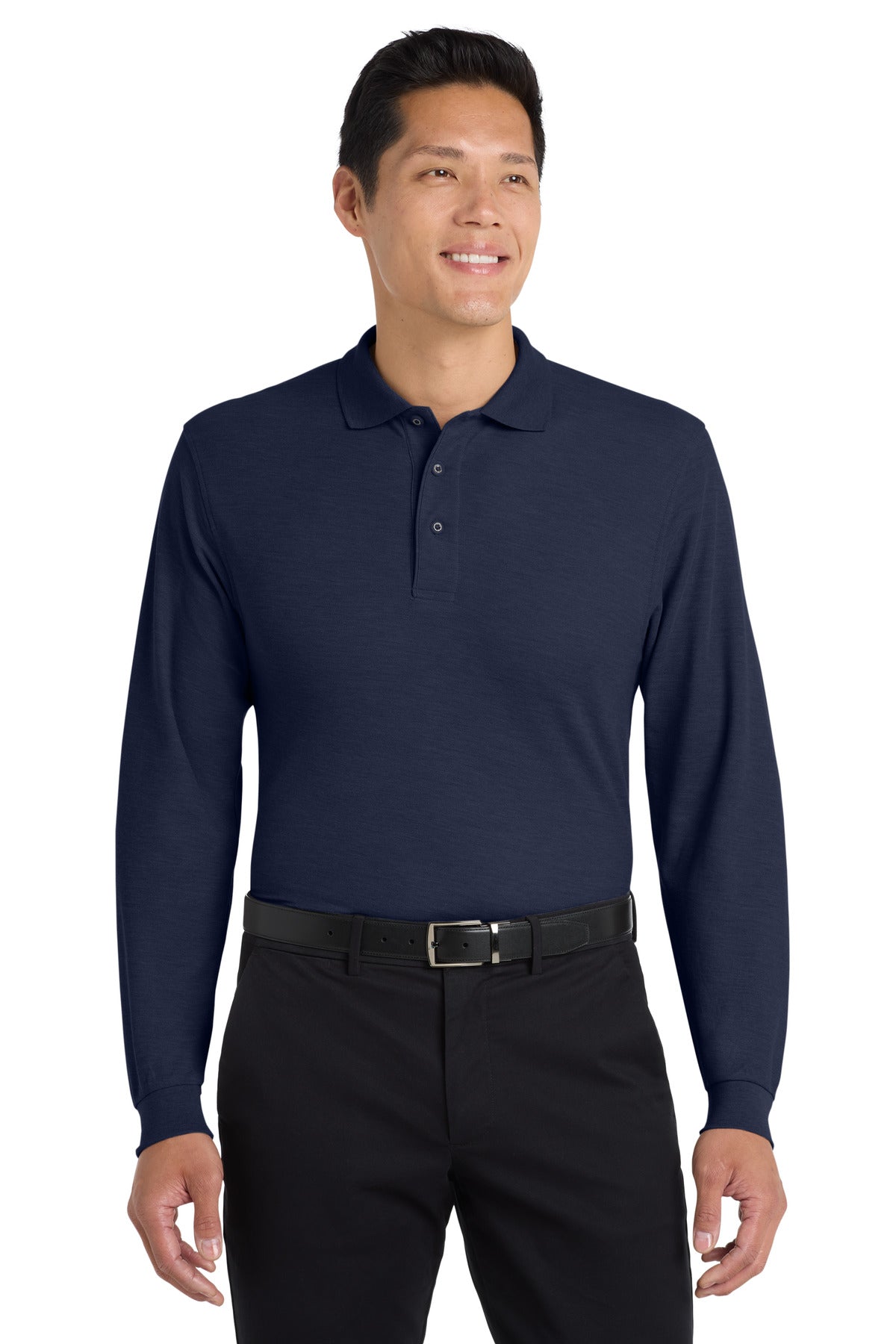 Port Authority ®  Silk Touch™ Long Sleeve Polo.  K500LS