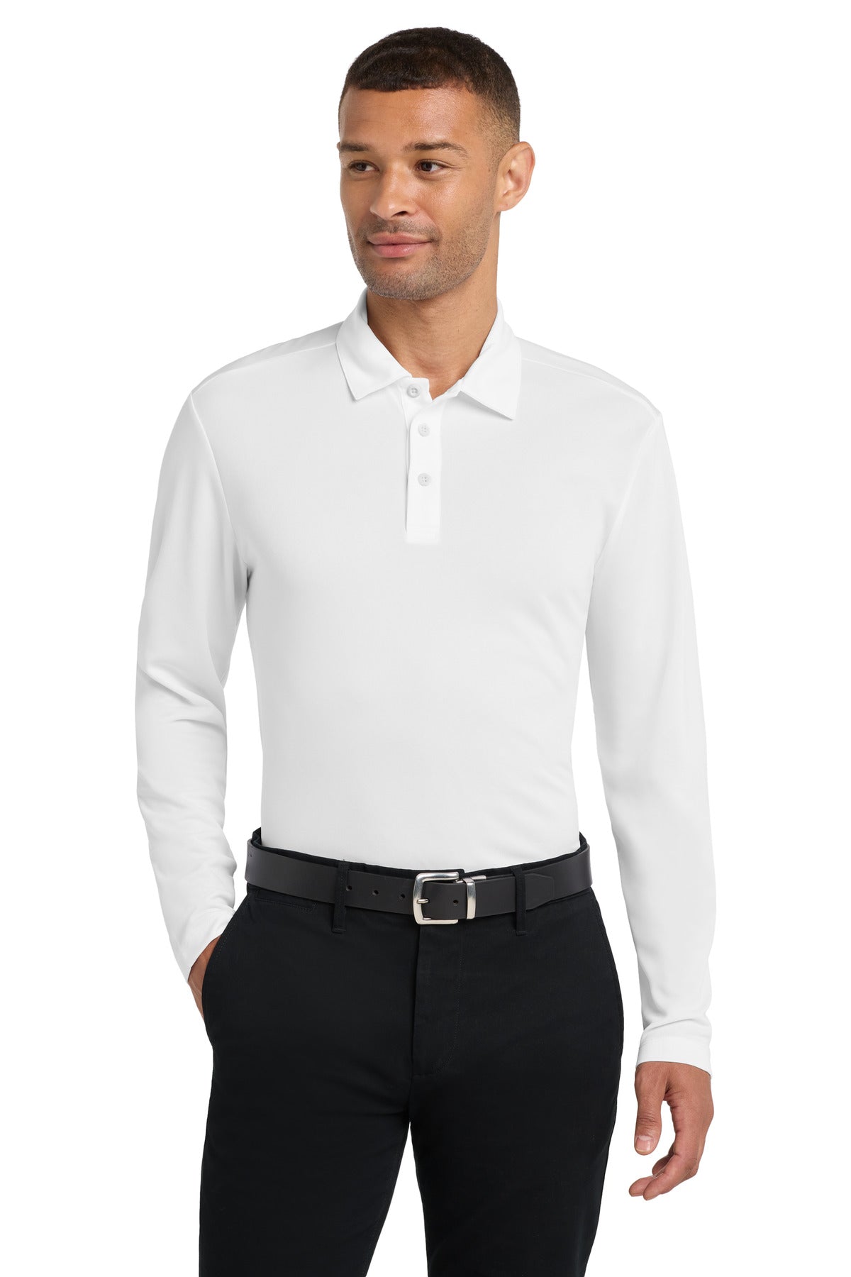 Port Authority ®  Silk Touch™ Performance Long Sleeve Polo. K540LS