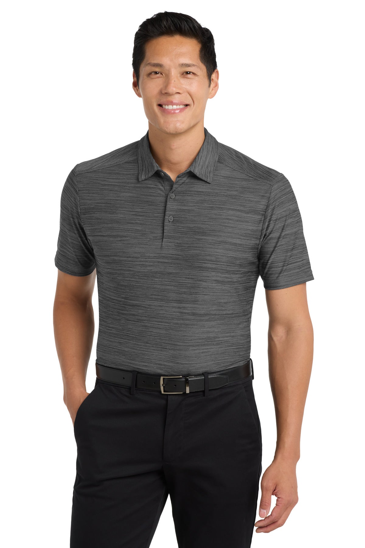 Port Authority  ®  Stretch Heather Polo K583