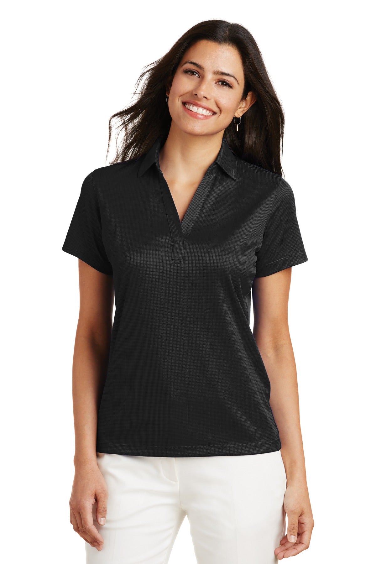 Port Authority ®  Women's Performance Fine Jacquard Polo. L528