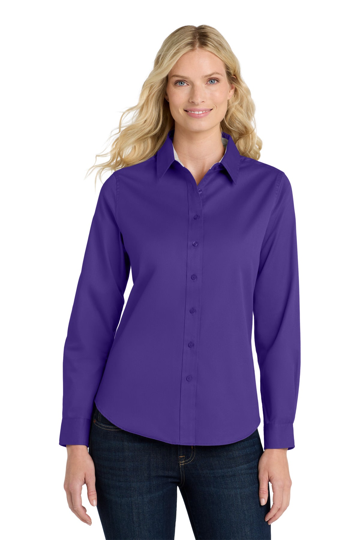 Port Authority ®  Women's Long Sleeve Easy Care Shirt.  L608