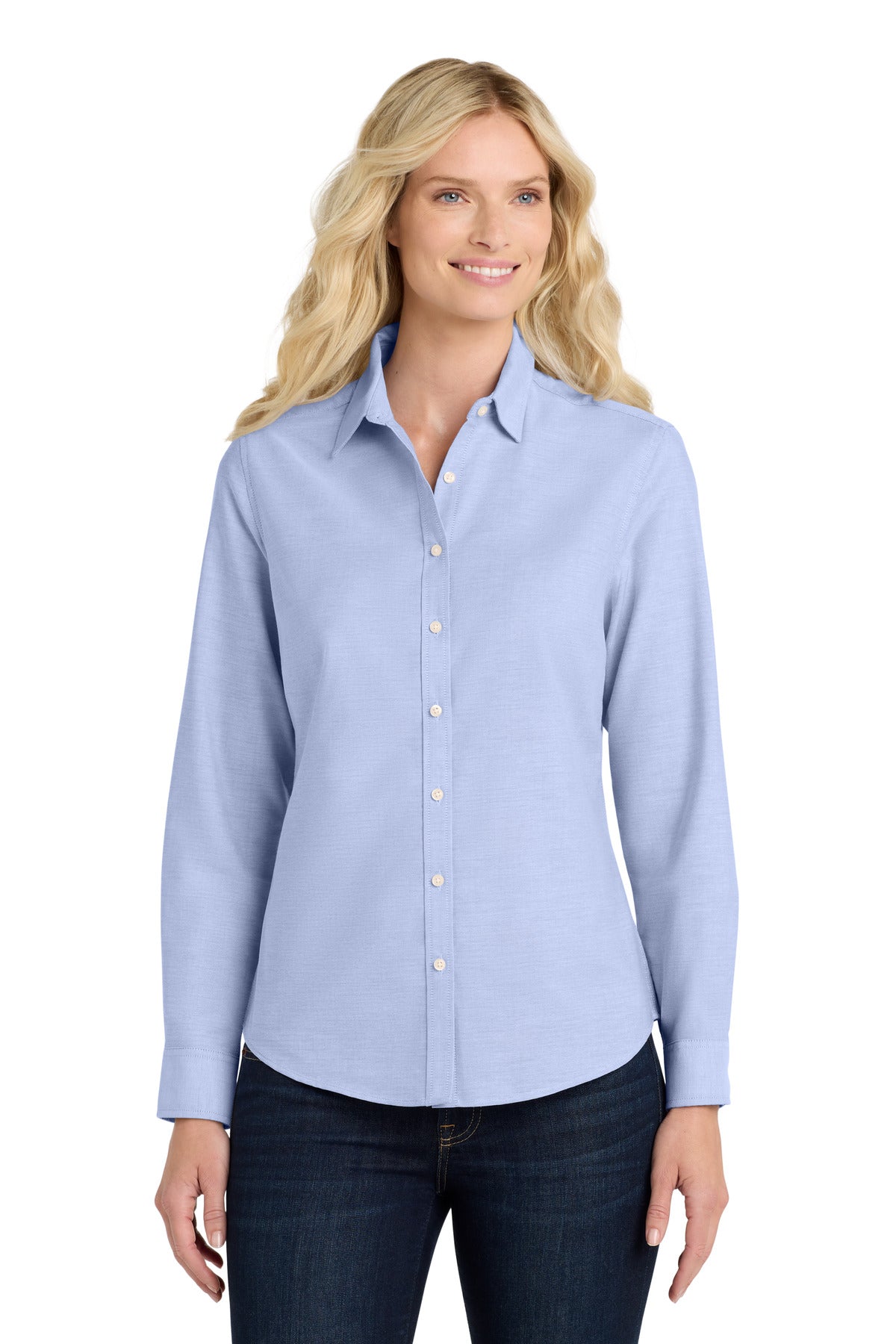 Port Authority ®  Women's SuperPro ™  Oxford Shirt. L658