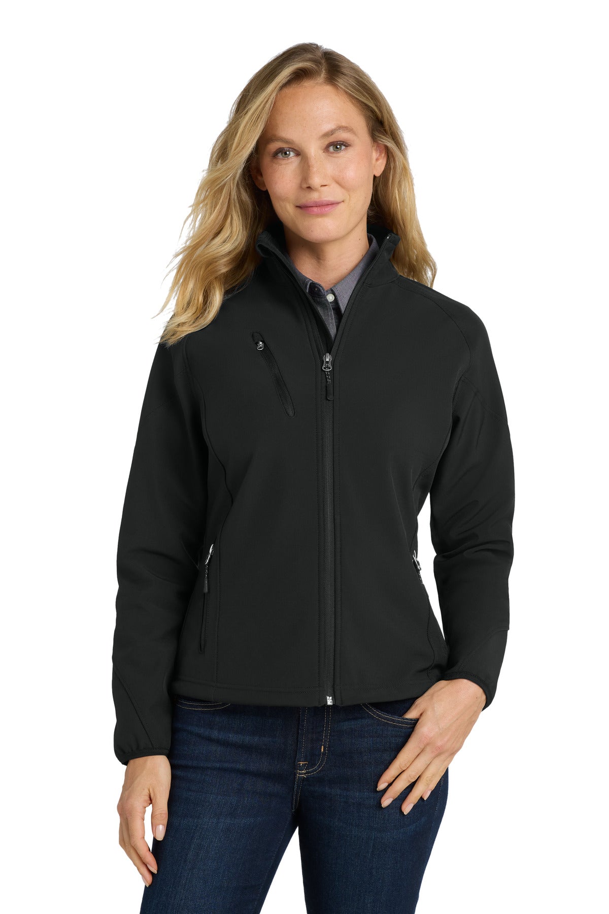 Port Authority ®  Women's Textured Soft Shell Jacket. L705