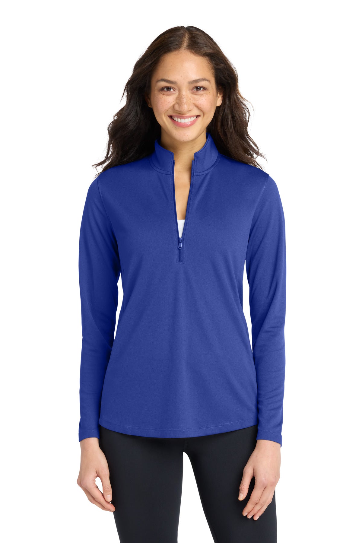 Port Authority ®  Women's Dry Zone ®  UV Micro-Mesh 1/4-Zip LK112