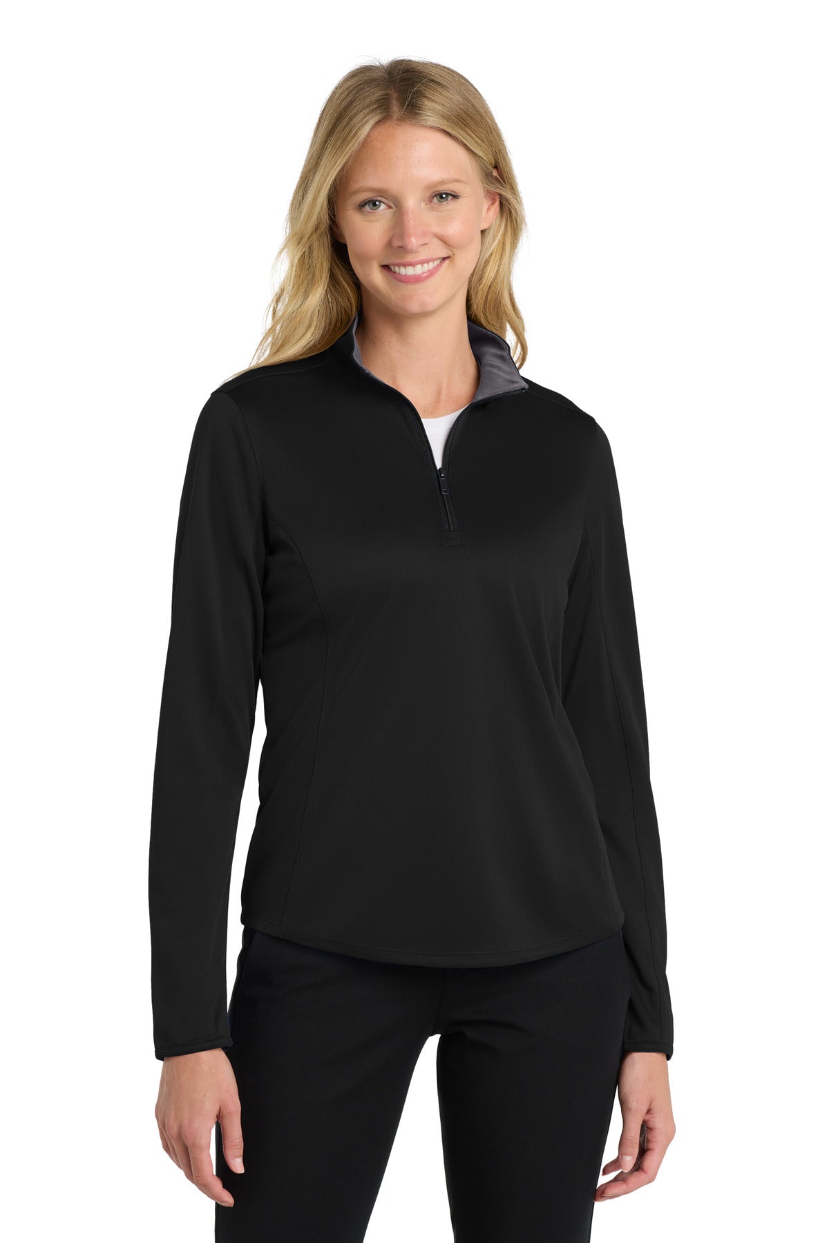 Port Authority  ®  Women's Silk Touch  ™  Performance 1/4-Zip LK584