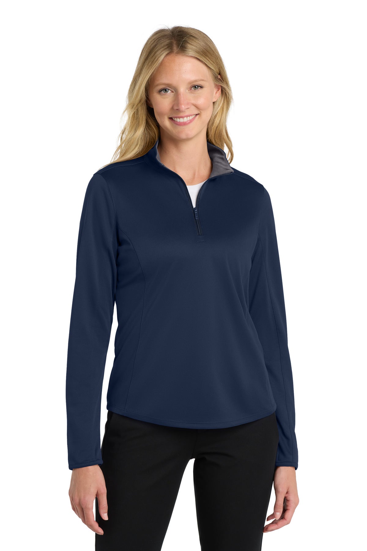 Port Authority  ®  Women's Silk Touch  ™  Performance 1/4-Zip LK584