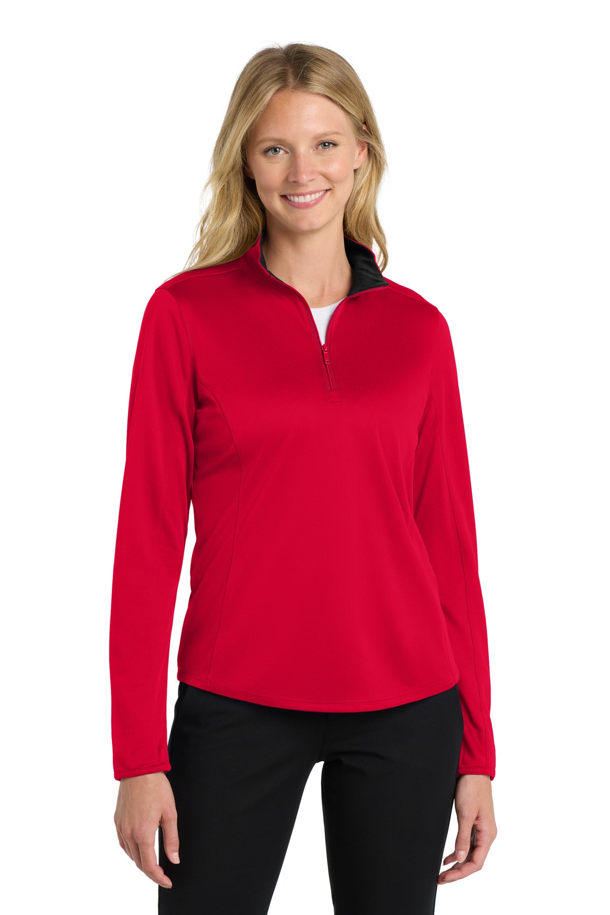 Port Authority  ®  Women's Silk Touch  ™  Performance 1/4-Zip LK584