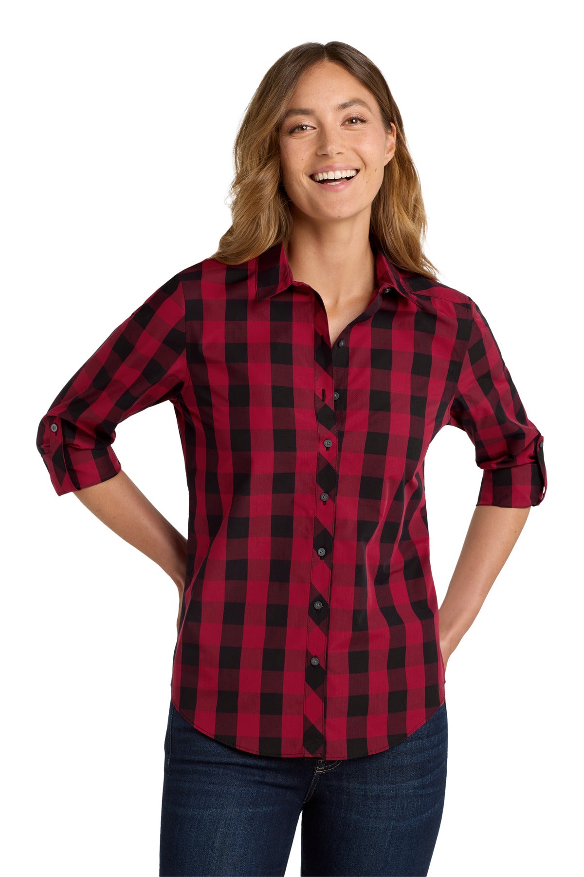 Port Authority ®  Women's Everyday Plaid Shirt. LW670