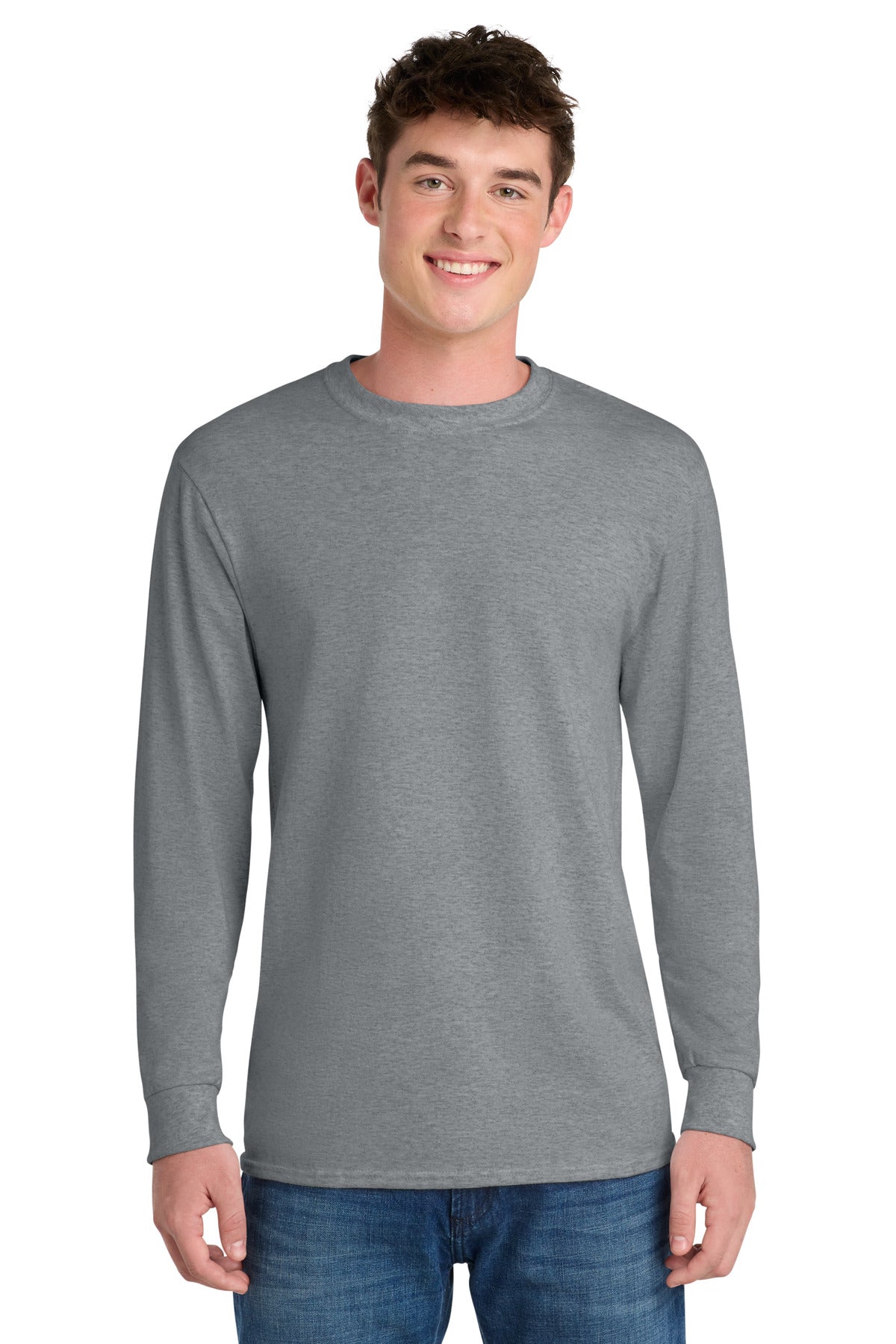 Port & Co ®  Tall Long Sleeve Core Blend Tee. PC55LST