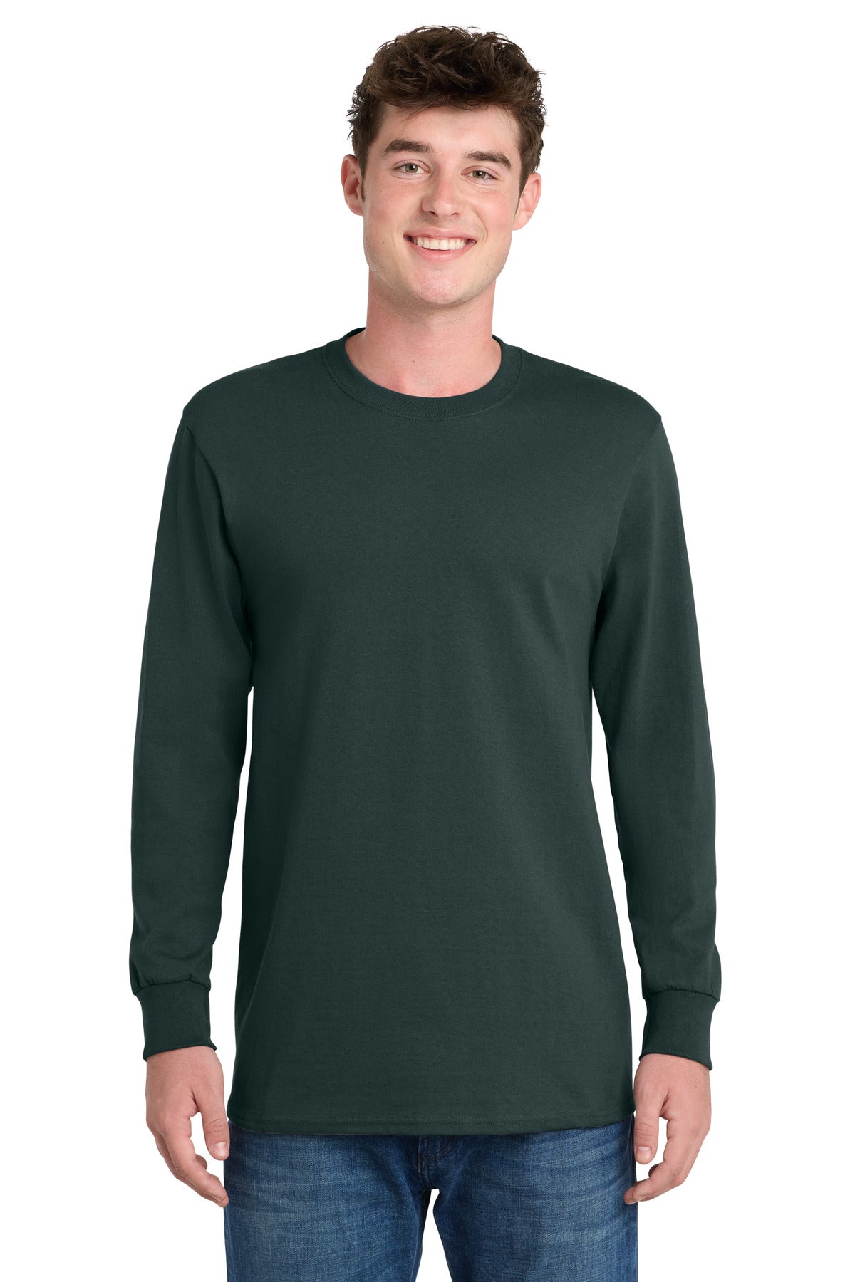 Port & Co ®  Tall Long Sleeve Essential Tee. PC61LST