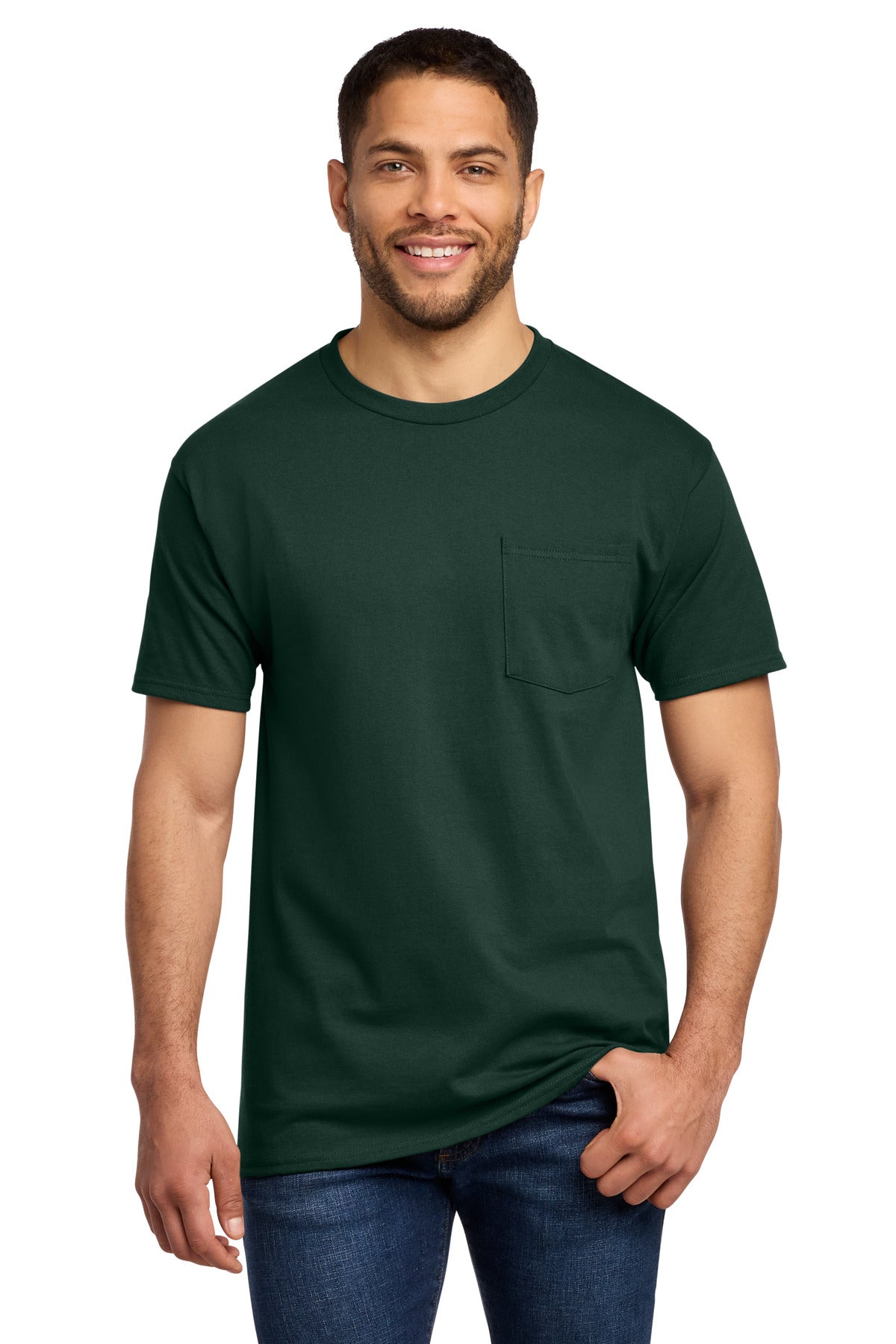 Port & Co ®  Essential Pocket Tee. PC61P