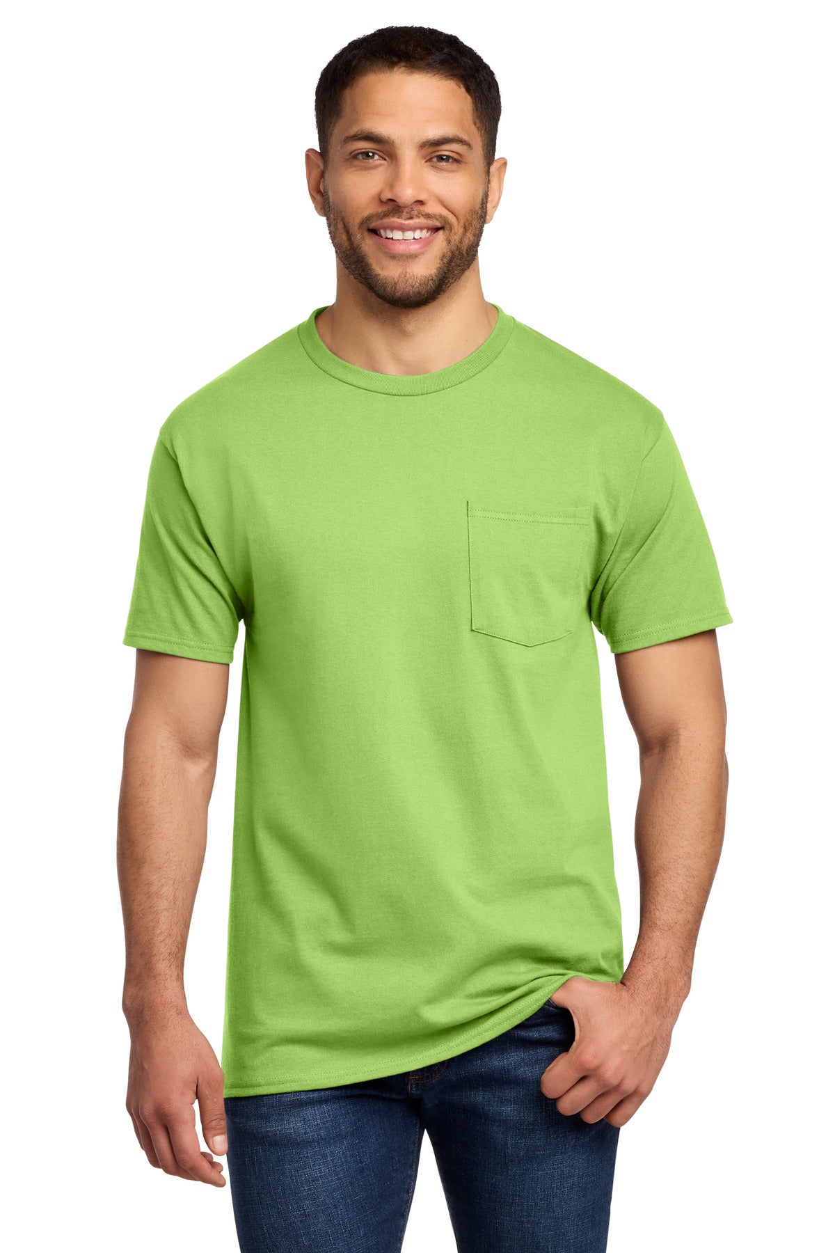 Port & Co ®  Essential Pocket Tee. PC61P