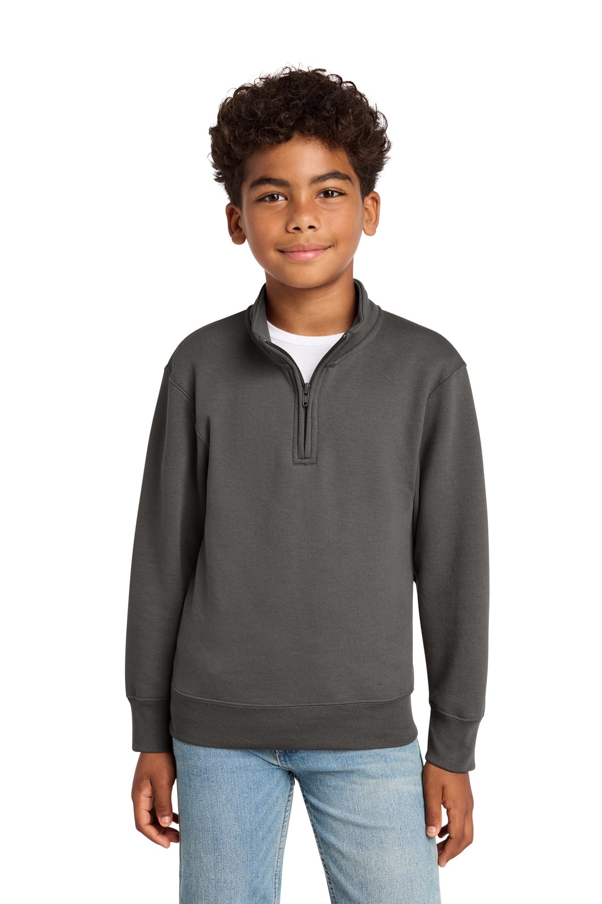 Port & Co ®  Youth Core Fleece 1/4-Zip Pullover Sweatshirt PC78YQ