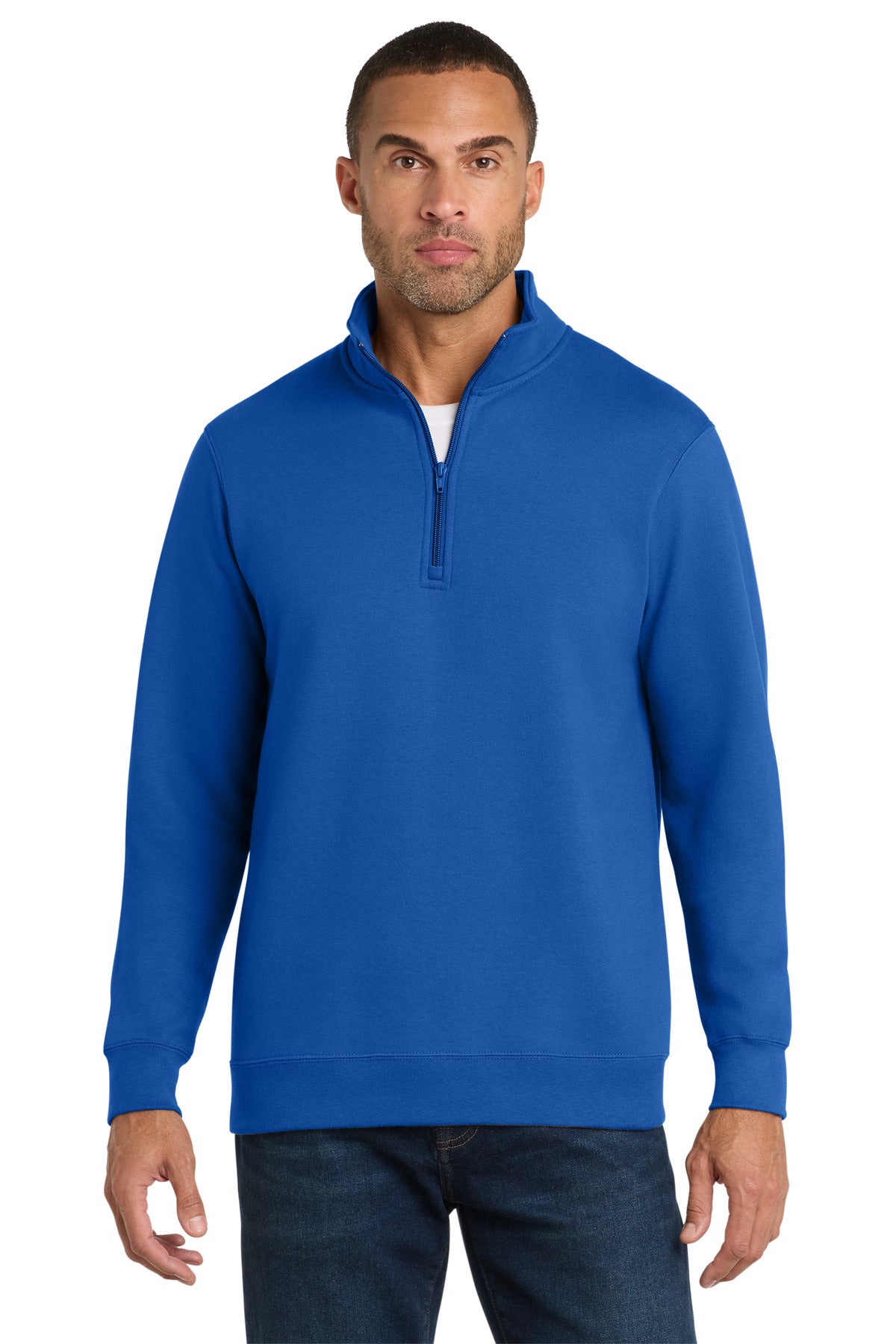 Port & Co ®  Fan Favorite Fleece 1/4-Zip Pullover Sweatshirt. PC850Q
