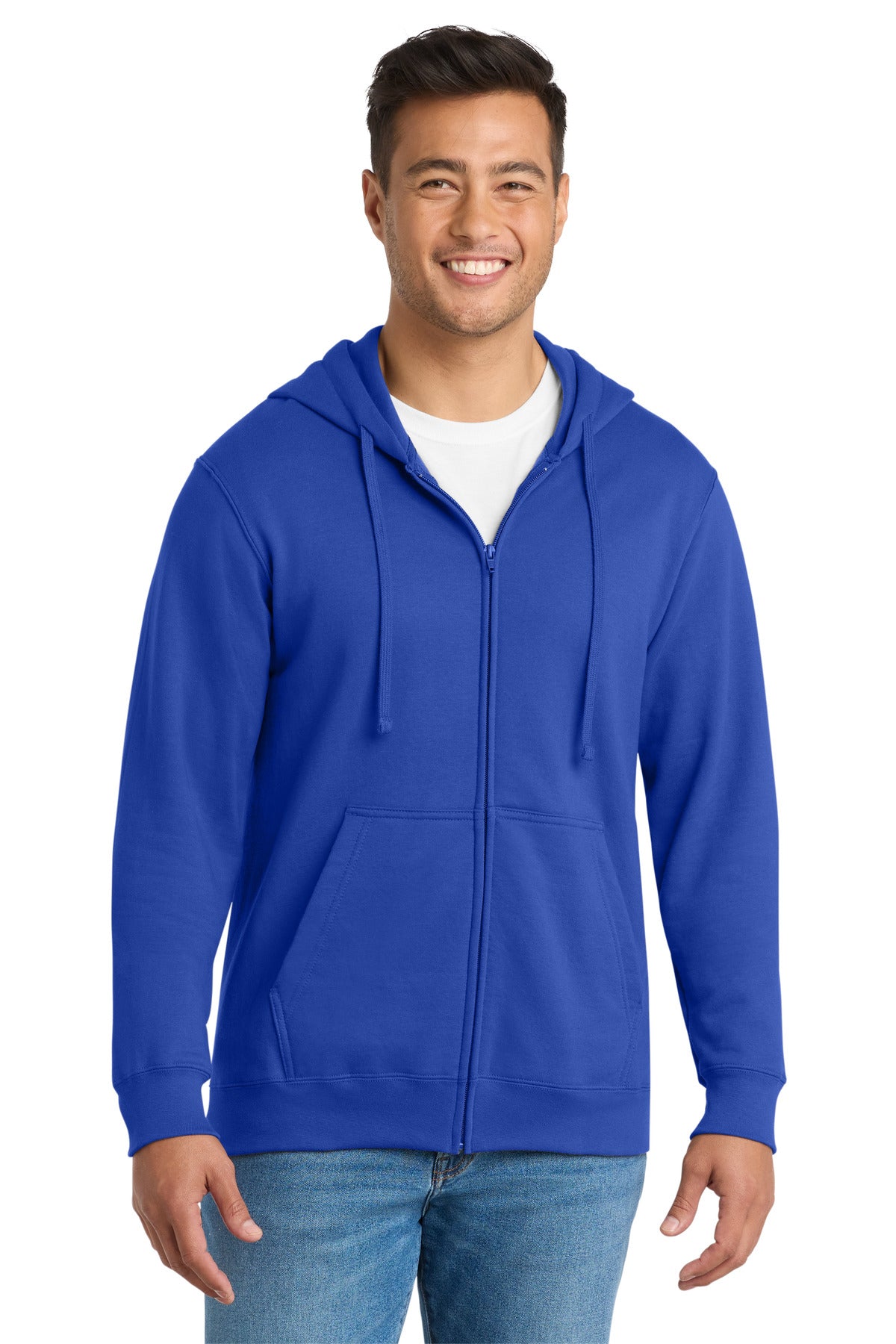 Port & Co ®  Fan Favorite Fleece Full-Zip Hooded Sweatshirt. PC850ZH