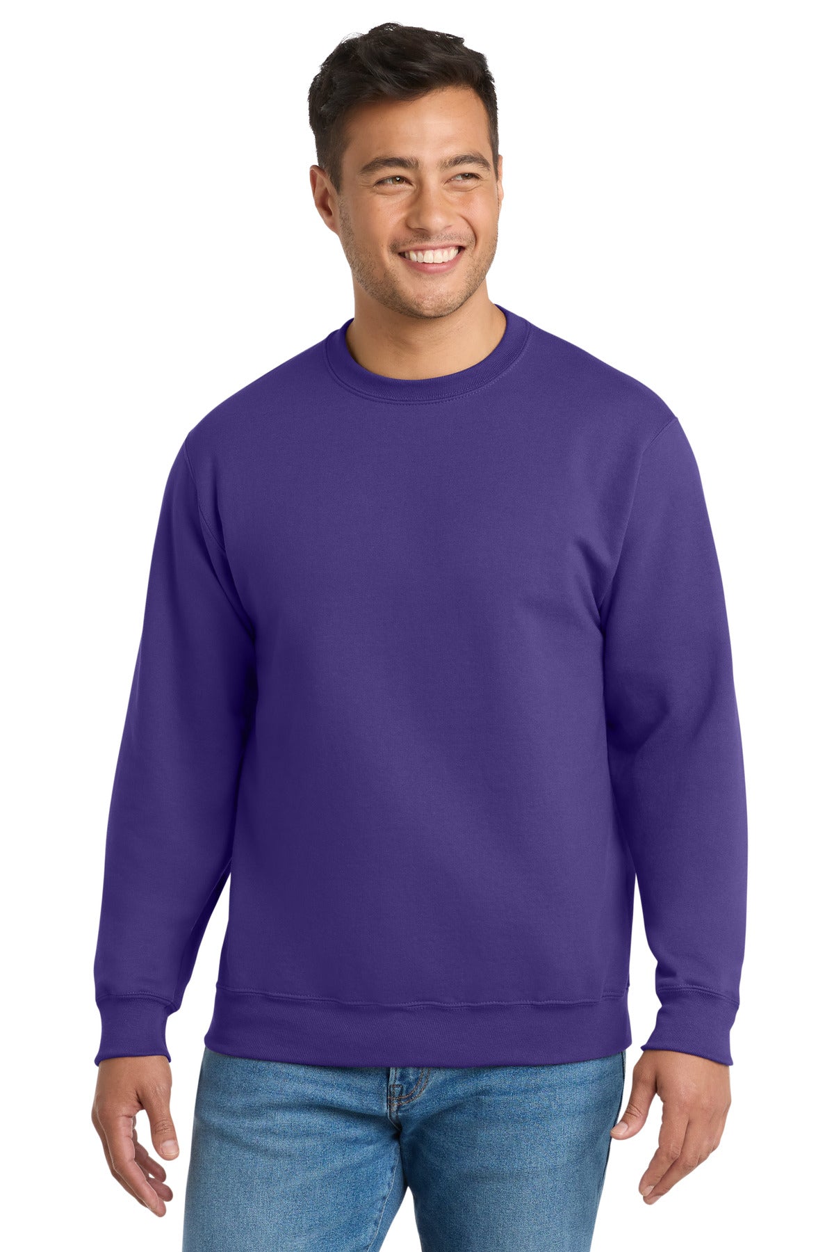 Port & Co ®  Essential Fleece Crewneck Sweatshirt.  PC90