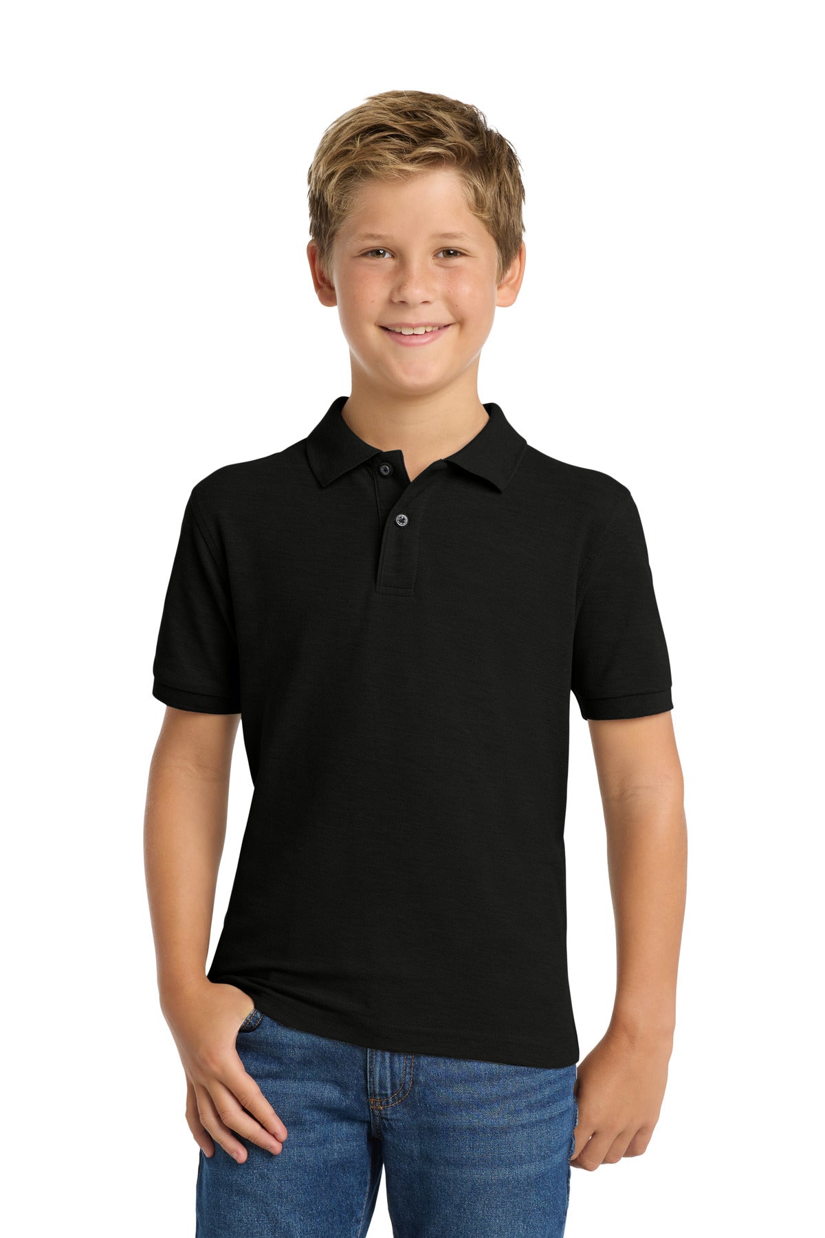 Port Authority ®  Youth Silk Touch™ Polo.  Y500